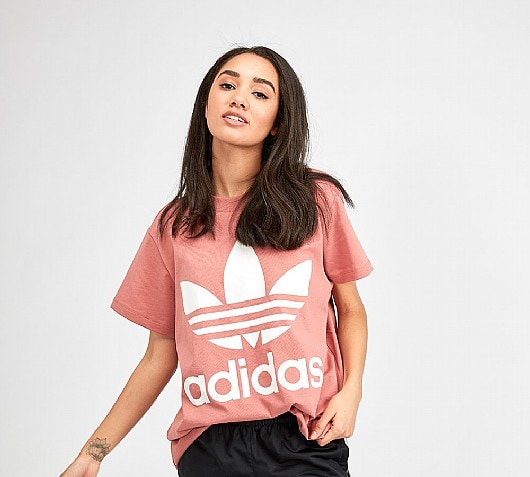 adidas Originals Womens Big Trefoil T-Shirt