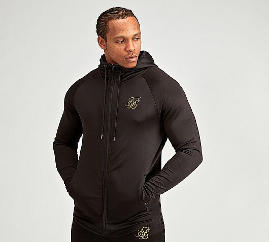Sik Silk Athlete Full Zip Hooded Top