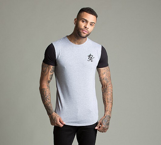 Gym King Contrast Sleeve T-Shirt