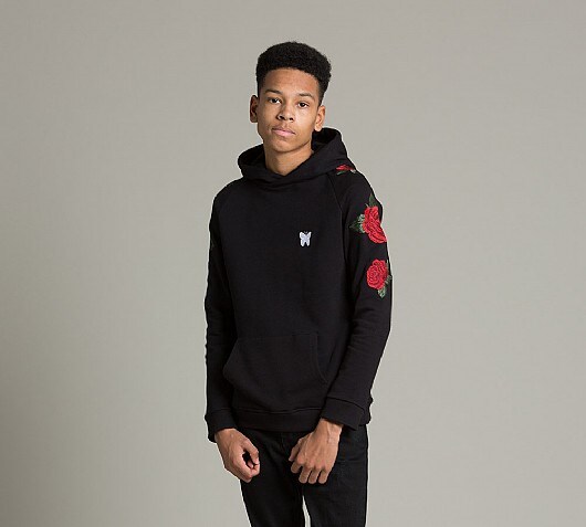 Good For Nothing Junior Rose Hooded Top