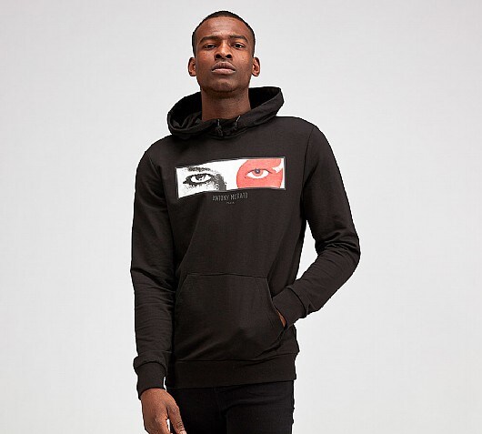 Antony Morato Eyes Overhead Hooded Top