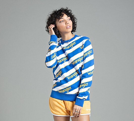 Wrangler Womens Repeat Sweatshirt