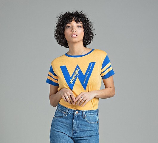 Wrangler Womens Cropped T-Shirt