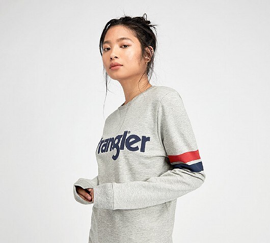 Wrangler Womens Logo Sweatshirt