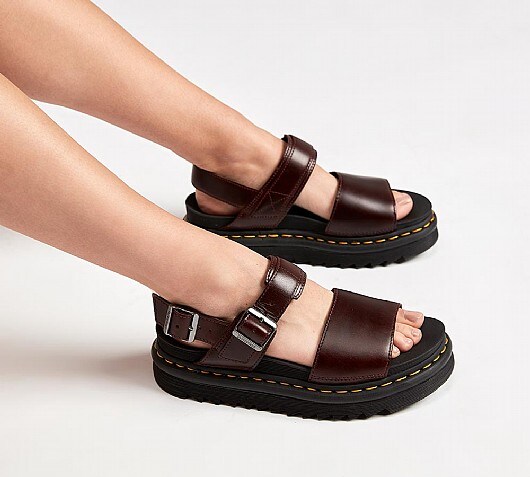 Dr. Martens Womens Voss Sandal Cherry Footasylum