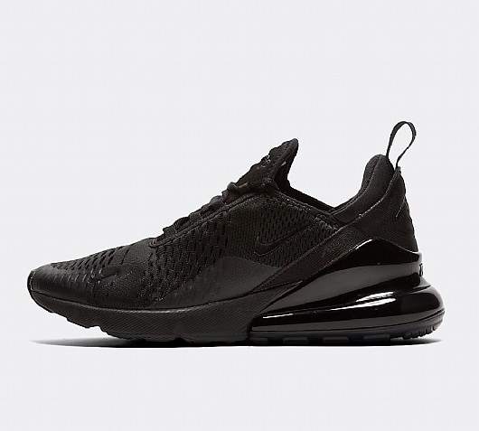 full black nike trainers