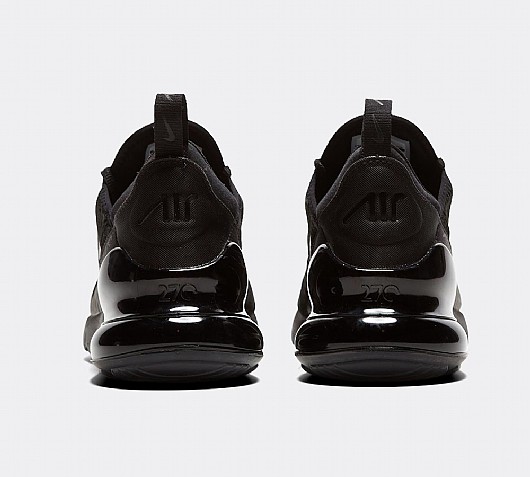 nike air max 270 trainers black