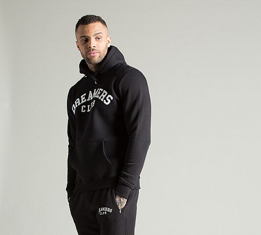 Dreamers Club Core Logo Fleece Full Zip Hooded Top