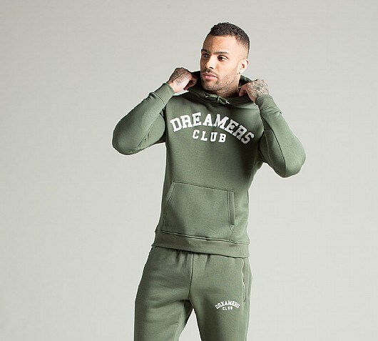Dreamers Club Core Logo Fleece Full Zip Hooded Top