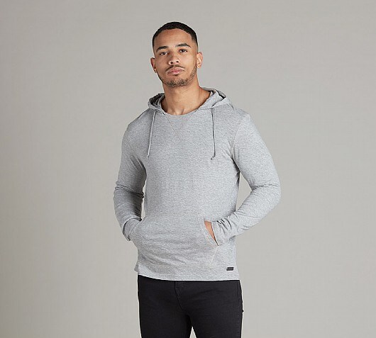 Brave Soul Morris Overhead Jersey Hooded Top