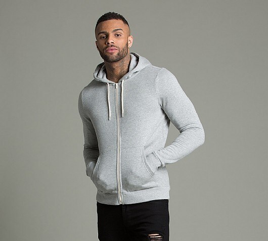 Brave Soul Adrian Full Zip Hooded Top