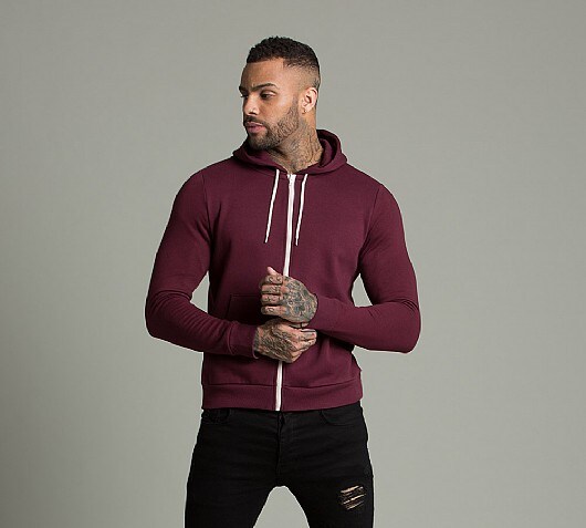 Brave Soul Adrian Full Zip Hooded Top