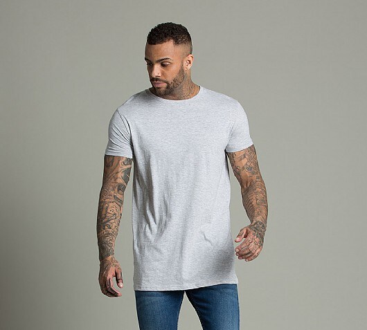 Brave Soul Harrel Longline T-Shirt