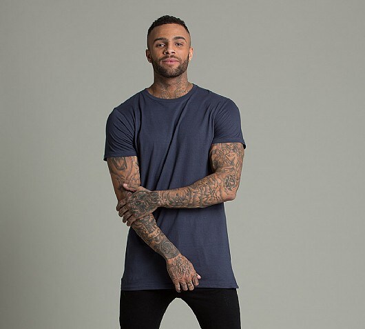 Brave Soul Harrel Longline T-Shirt