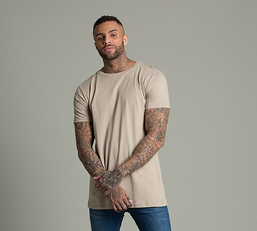 Brave Soul Harrel Longline T-Shirt