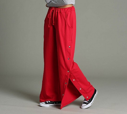 Daisy Street Womens Popper Pant