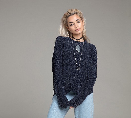 Brave Soul Womens Chenille Jumper