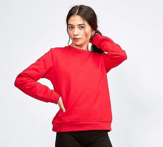 Brave Soul Womens Crew Neck Sweatshirt