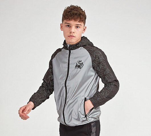 Kings Will Dream Junior Fract Perforated Panel Windbreaker Jacket