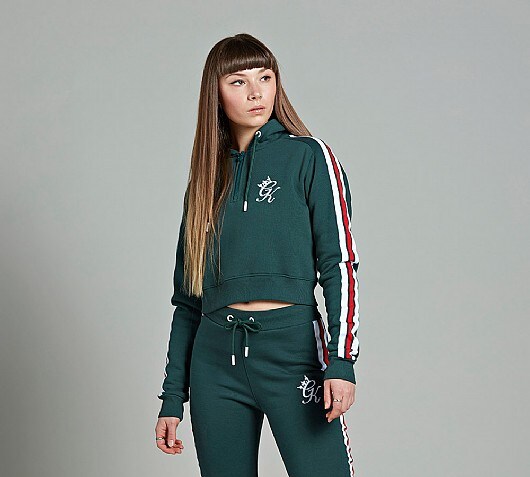 Gym King Womens Cullman Cropped Hooded Top
