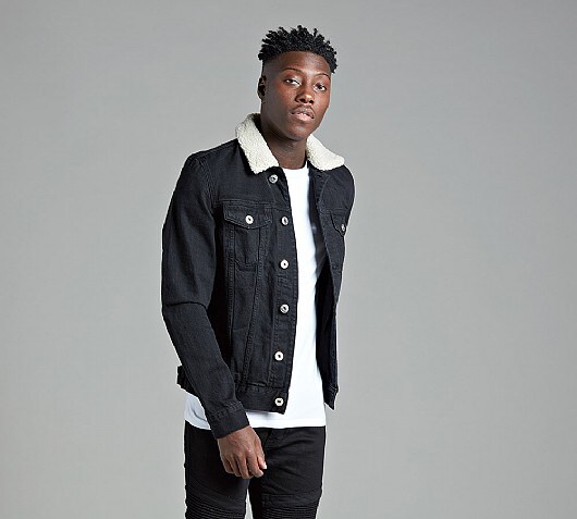 Kings Will Dream Honesdale Borg Collar Denim Jacket