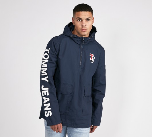 tommy jeans overhead jacket