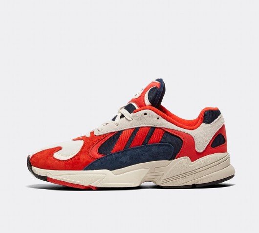 navy adidas yung trainers