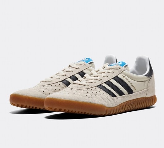 adidas khaki indoor super trainers
