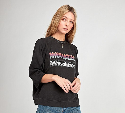 Wrangler Womens Raglan Sweatshirt