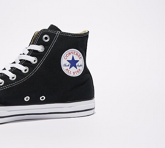 black high top converse footasylum