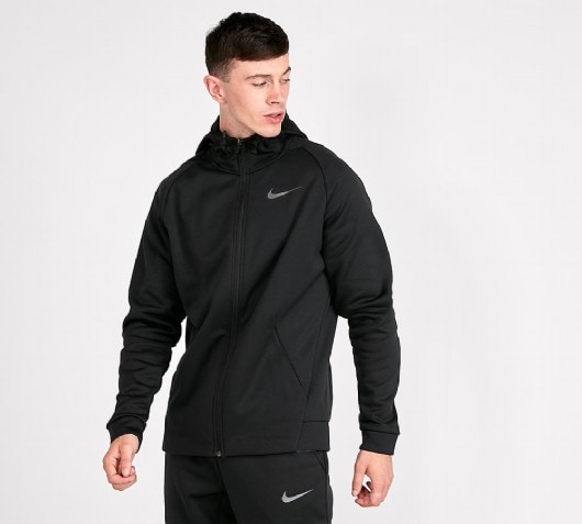 nike air full zip hooded top