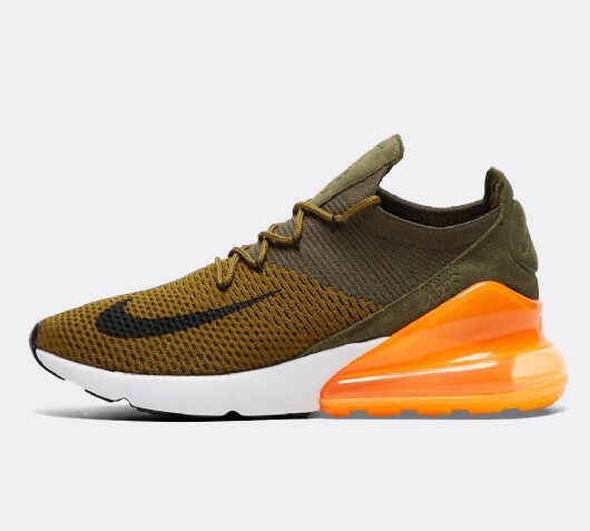 nike air max 270 flyknit olive flak