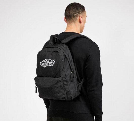 vans black realm backpack