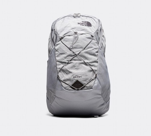 grey north face bag