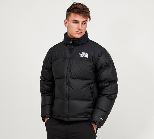 north face nuptse mens black