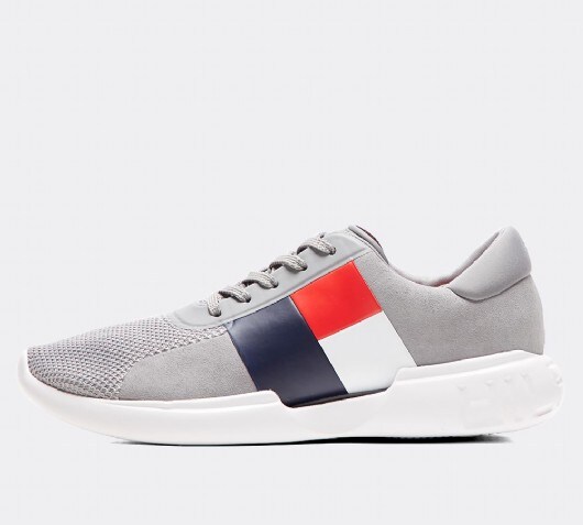 tommy hilfiger lightweight runner trainer