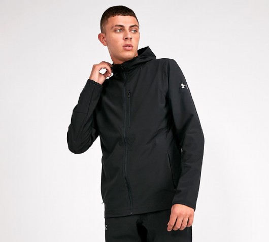under armour outrun the storm printed jacket