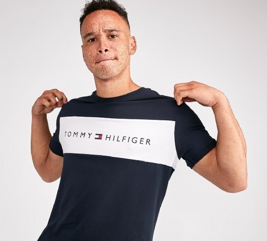 footasylum tommy hilfiger t shirt