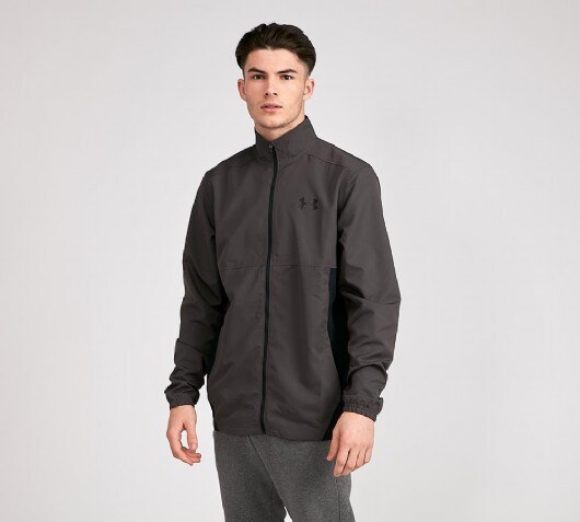 under armour men's sportstyle woven full zip jacket