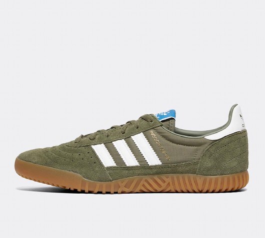 adidas khaki indoor super trainers