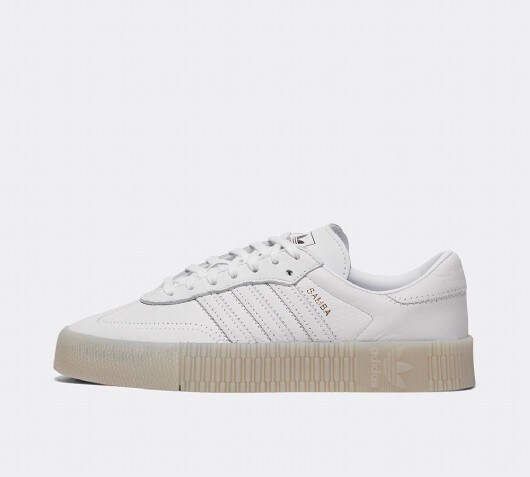 adidas samba rose triple white