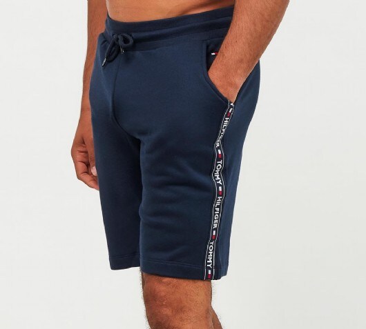 tommy hilfiger long line jersey shorts