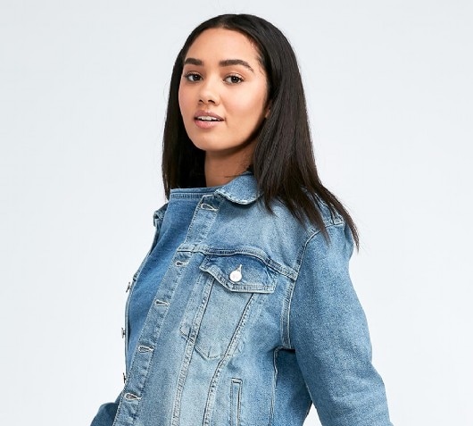kappa jean jacket womens