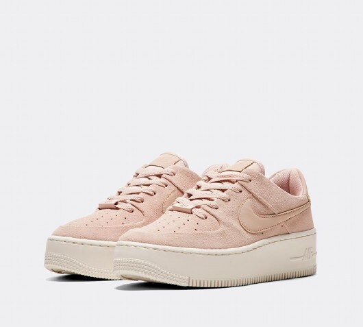 nike air force 1 sage trainers phantom white irridescent