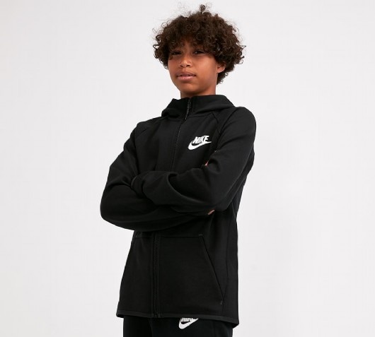 black nike tech tracksuit junior