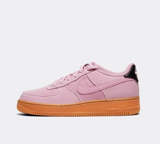 pink nike air force 1 junior