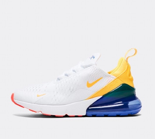 nike air max 270 white laser orange