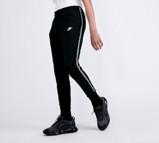 nike repeat tape poly pant grey