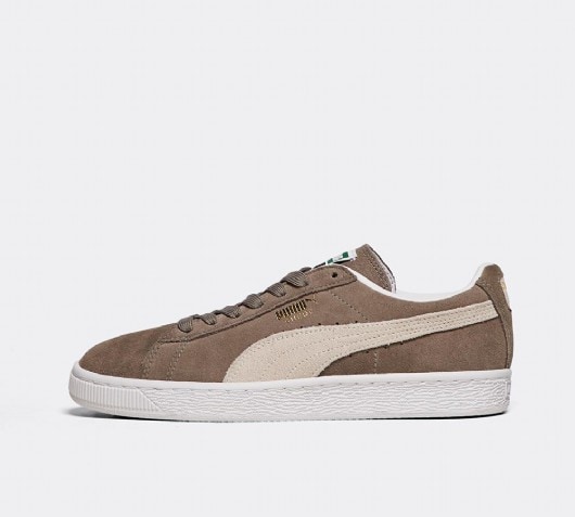 Womens White Puma Suede Classic TrainerGrey Footasylum PN08nOkXwZ