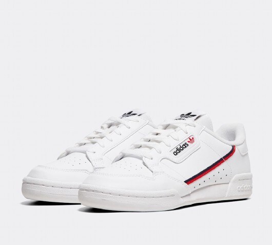 adidas originals continental 80 junior white